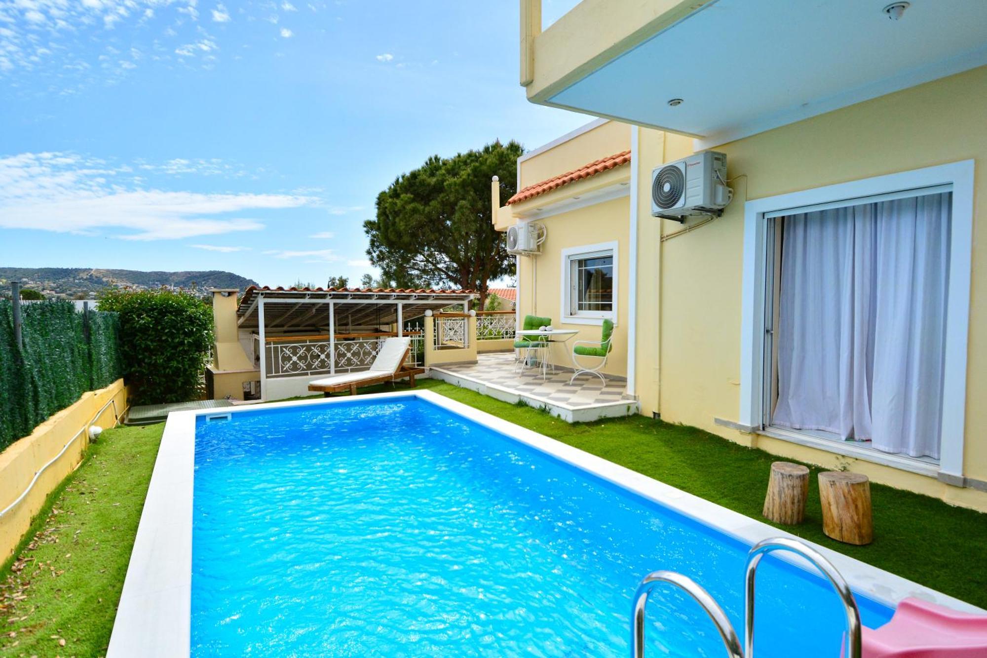 Villa Filoxenia All Seasons, Near Airport, Sea, Athens Agia Marina  المظهر الخارجي الصورة
